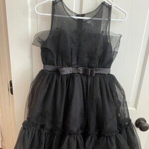 Trish Scully Youth Size 12 Black Dress